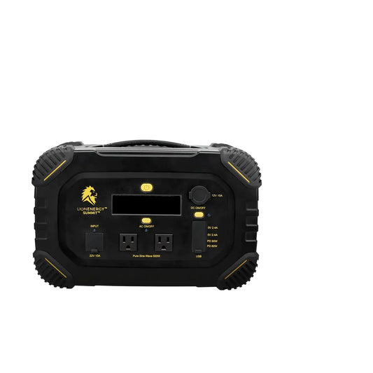 Lion Summit Portable Generator (665Wh LiFePO4, 530W AC)