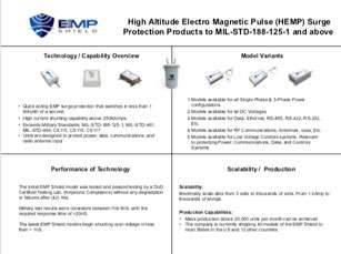 EMP protection Electromagnetic Pulse protection